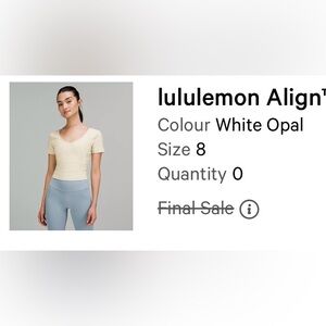 Lululemon Align TShirt